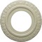 Ekena Millwork Claremont Ceiling Medallion (Fits Canopies up to 5 5/8"), 9"OD x 4 1/2"ID x 1/2"P, Clear Yellow CM09CLCYF - alternate 1